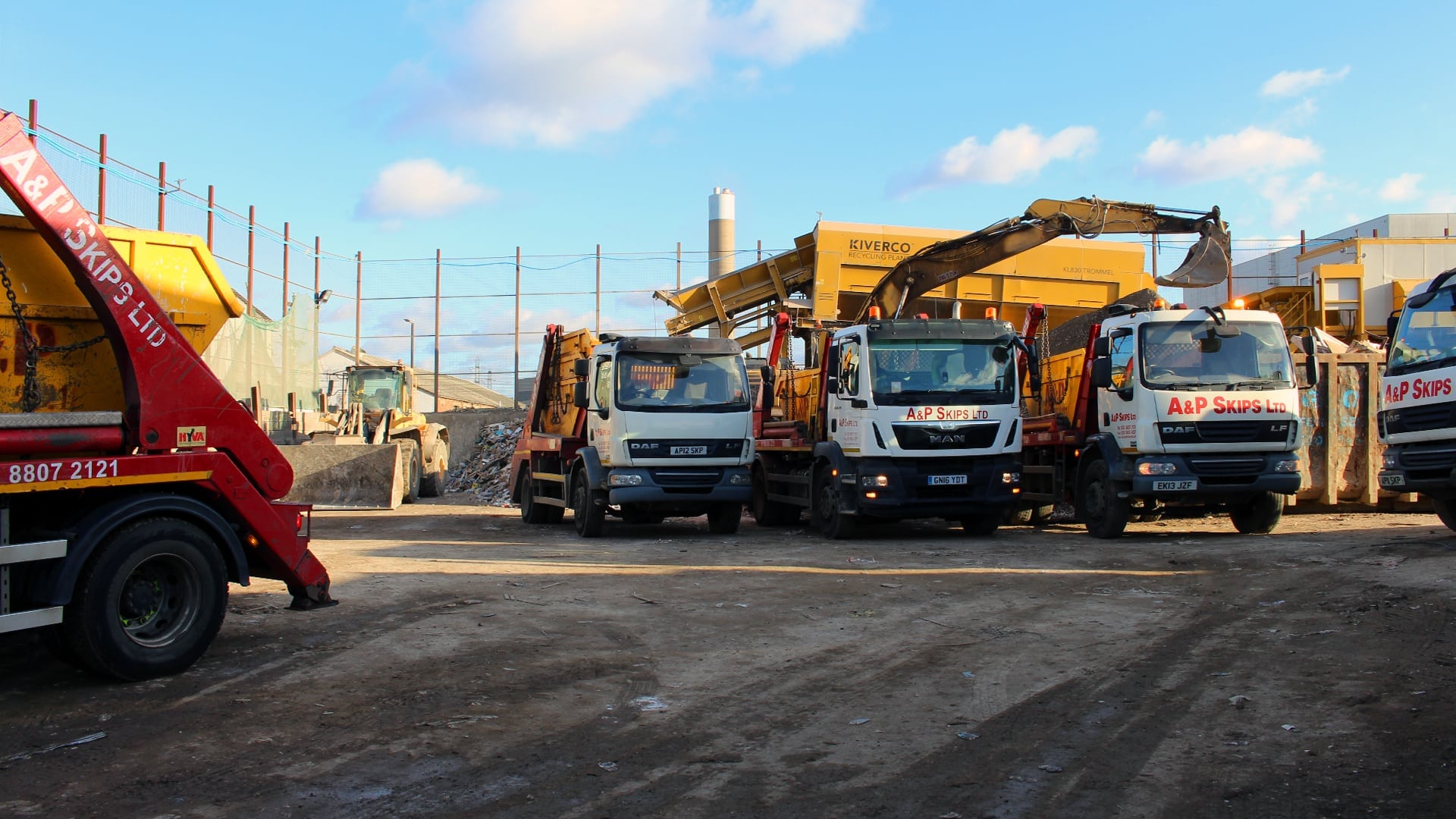 Launch New Website | A&P Skips Ltd